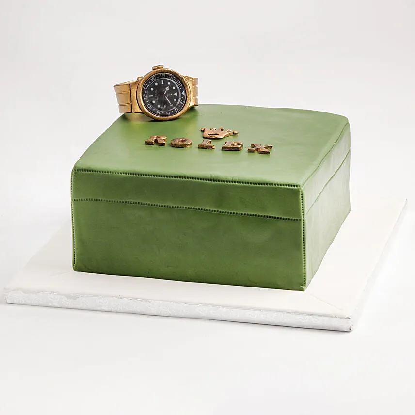 Rolex 3D Designer Theme Cake