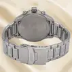 Titan Men's Stainless Steel Strap Watch with Elegant White & Red Floral Arrangement