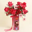 Personalised Vase Birthday Flower