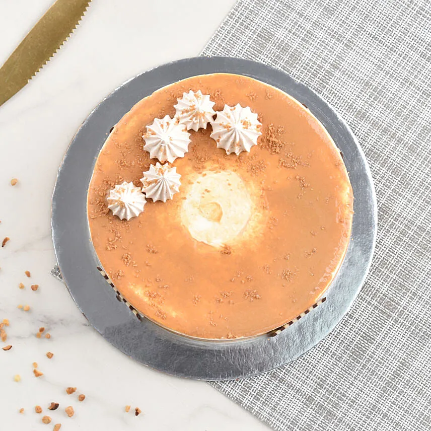 Salted Caramel Ice Cream Cake