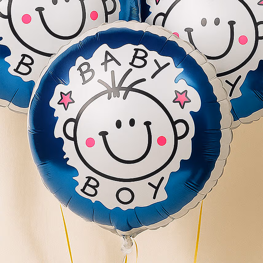 Bouquet of 3 Its Boy Balloon