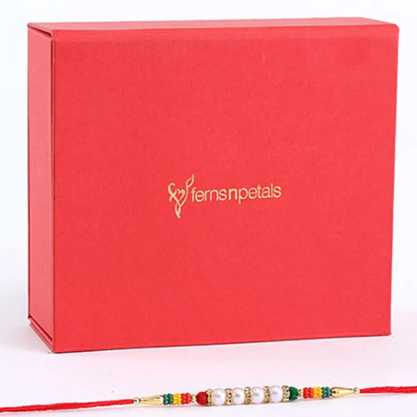 Vibrant Beads Rakhi