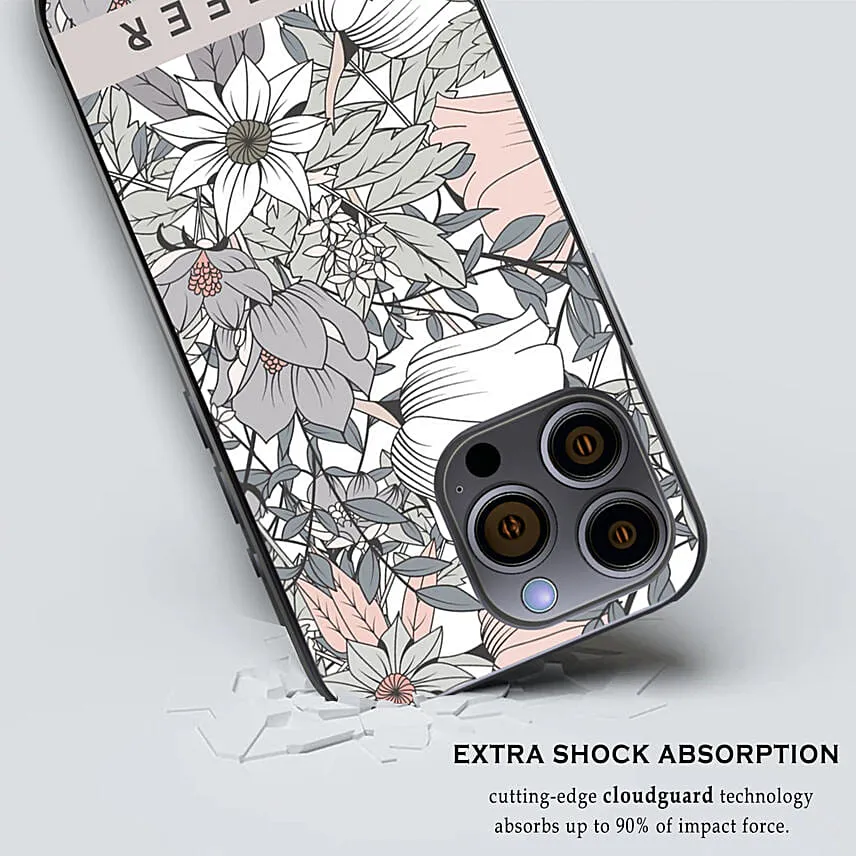 Personalised Iphone Case With Floral Pattern