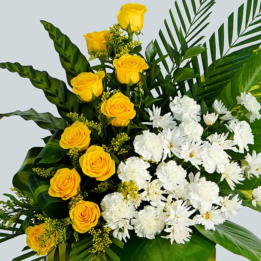 Everlasting Condolence Mixed Flowers