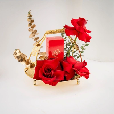 Milan Rouge By Ahmed Perfumes n Rose Tray
