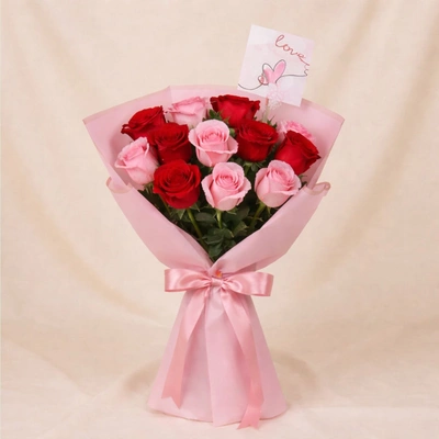 Love Expresssion Roses Bouquet for Valentines