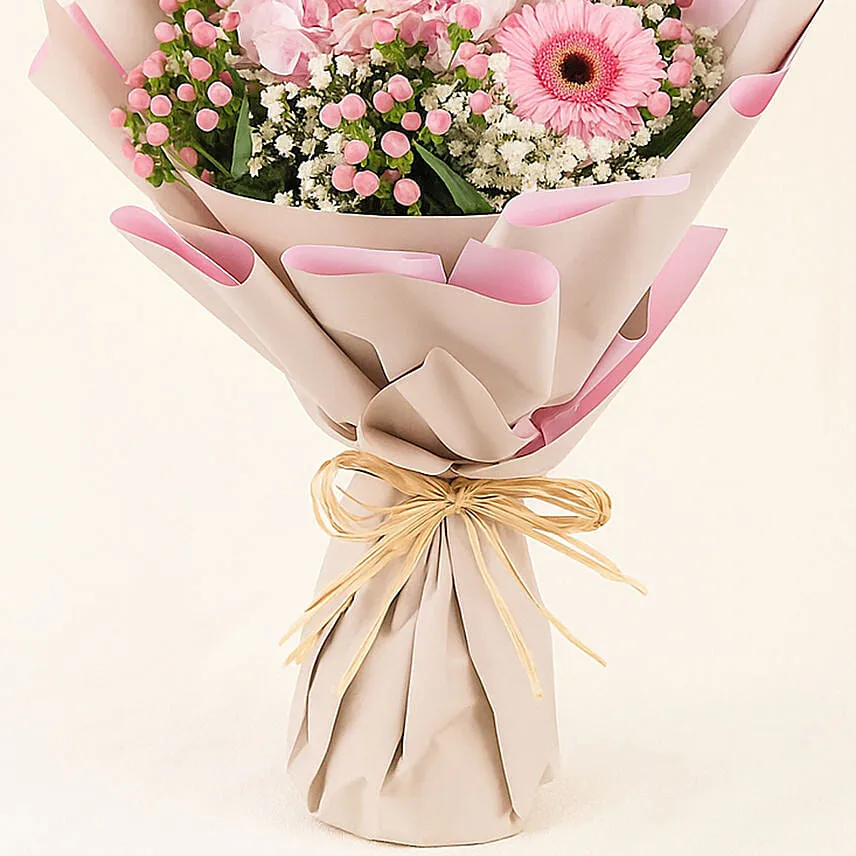 Pink Beauty Mixed Flower Bouquet