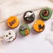 Spooky Halloween Cupcake Collection - 6 Pieces of Delicious Frights - Chocolate