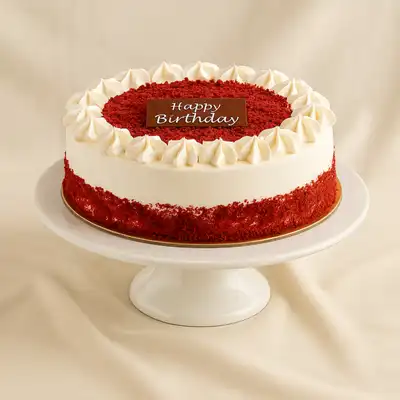 Delicious Red Velvet Cake - 4 Portion