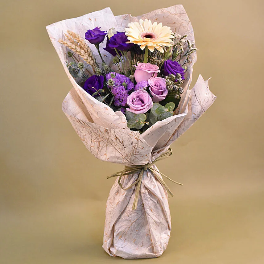 Opulent Mixed Flowers Bouquet