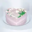 Delightful Heart-Shaped Chocolate Flavour Cake with Buttercream – 1 Kg