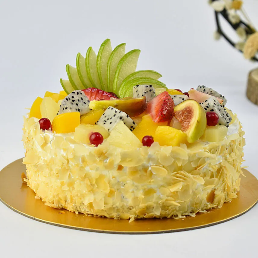 Vegan Fruit Cake Half Kg