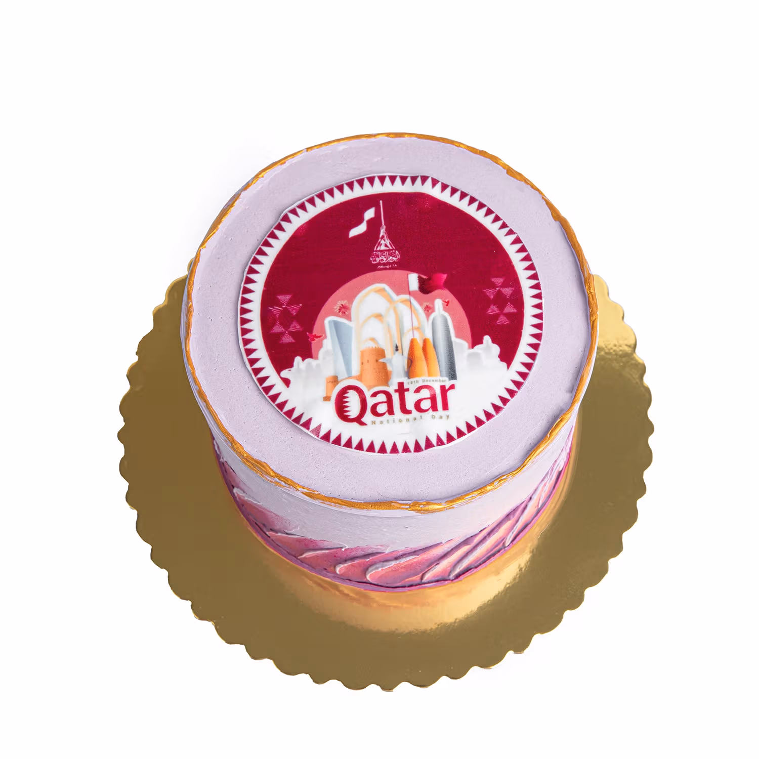 Exquisite Qatar-Themed Chocolate Cake - 1 Kg