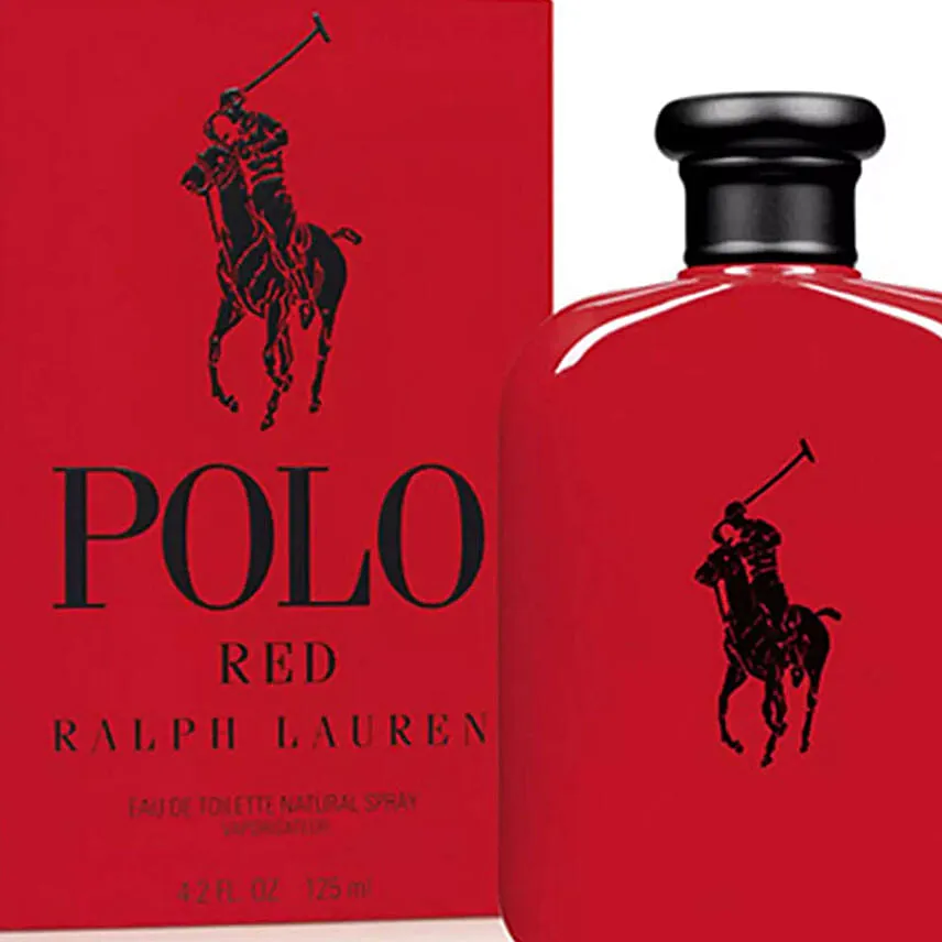 125 Ml Polo Red For Men Edt By Ralph Lauren