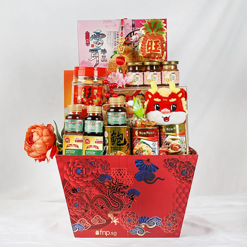 CNY Lunar Dragon Basket of Delights