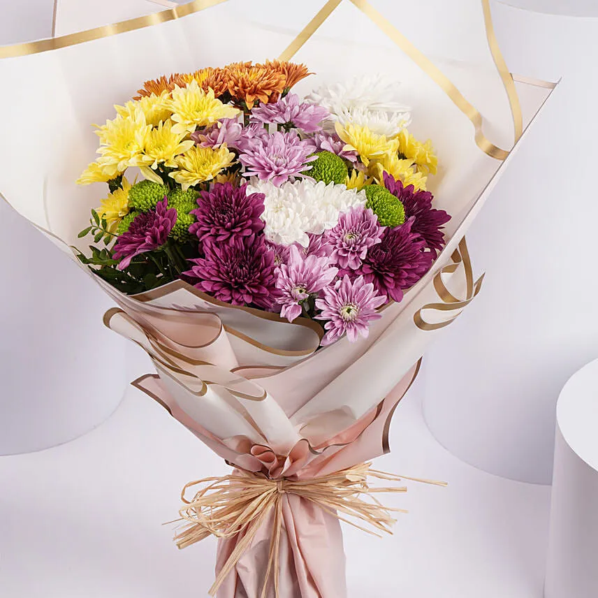 Mix Chrysanthemums Bouquet