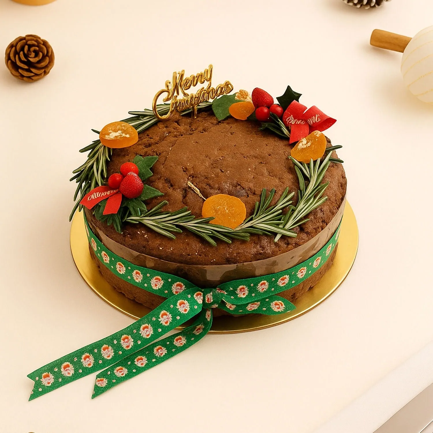 Festive Fun Plum Cake