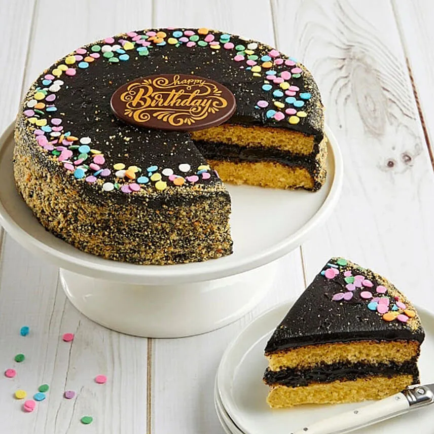 Golden Fudge Cake