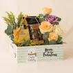 Birthday Godiva Chocolate Set n Rose Box