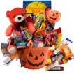 Halloween Treats & Teddy Basket
