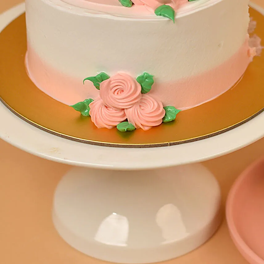 Rose Garden Cake for Mom 4.5 Inches