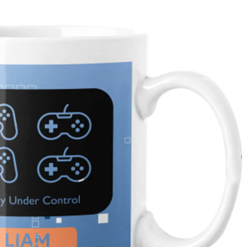 Gamer Personalised Mug