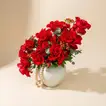 Golden Blessings Luxurious Red Rose Arrangement - Arrangement
