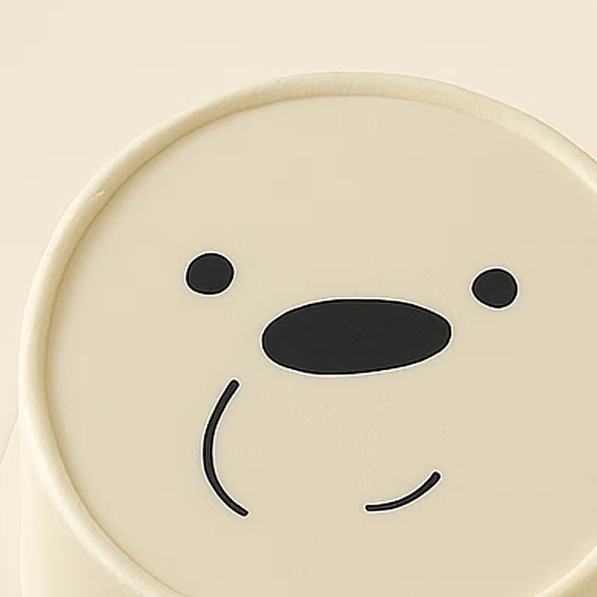 Cute White Bear Celebration Cake