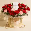 Scents of Love For Her: Luxurious Floral Arrangement with Burberry Touch