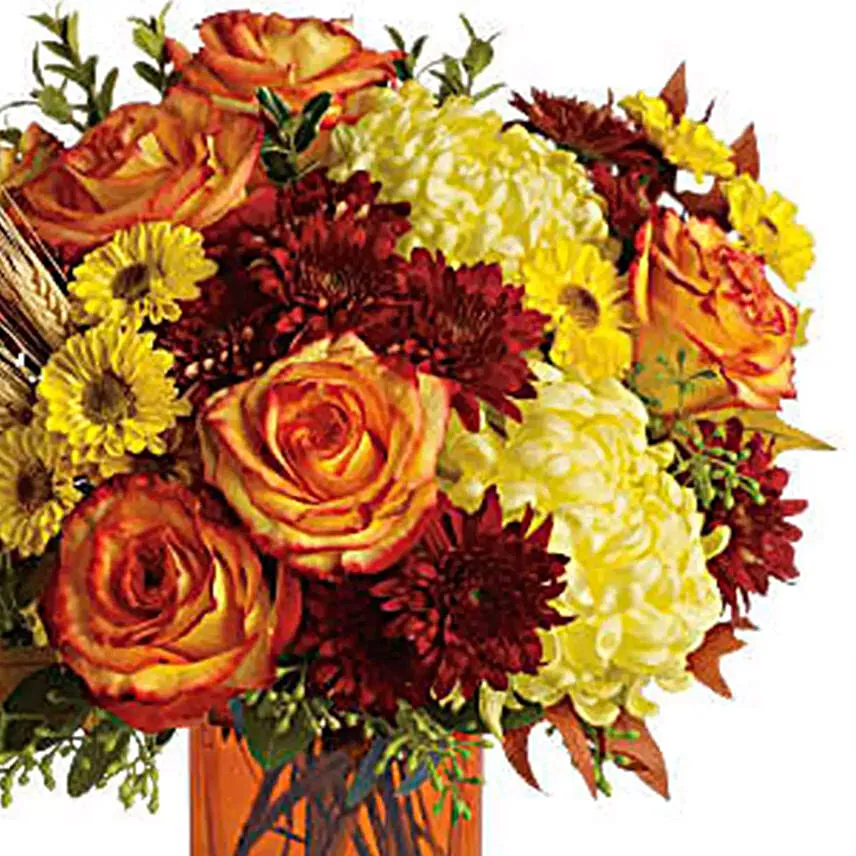 Exotic Mixed Floral Vase