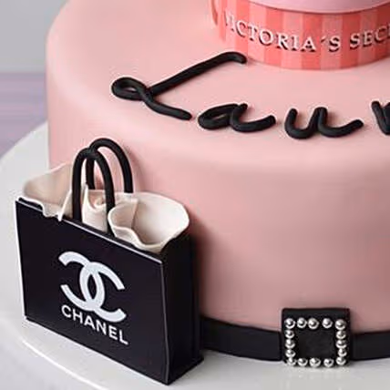 Luxurious 3D Designer Cake Inspired by Victoria's Secret