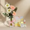 Twilight Gerbera Charm & Unisex Perfume Gift Set