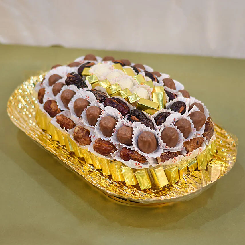 Dates and Chocolate Raya Tray LArge