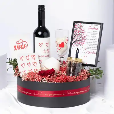 Infinite Memories Gift Hamper | Alcohol-Free Celebration Set