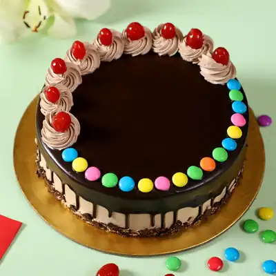 Chocolate Gems Delicious Cake