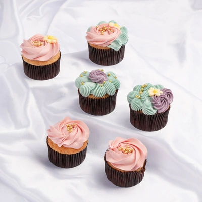 Delightful Pastel cupcakes - Chocolate