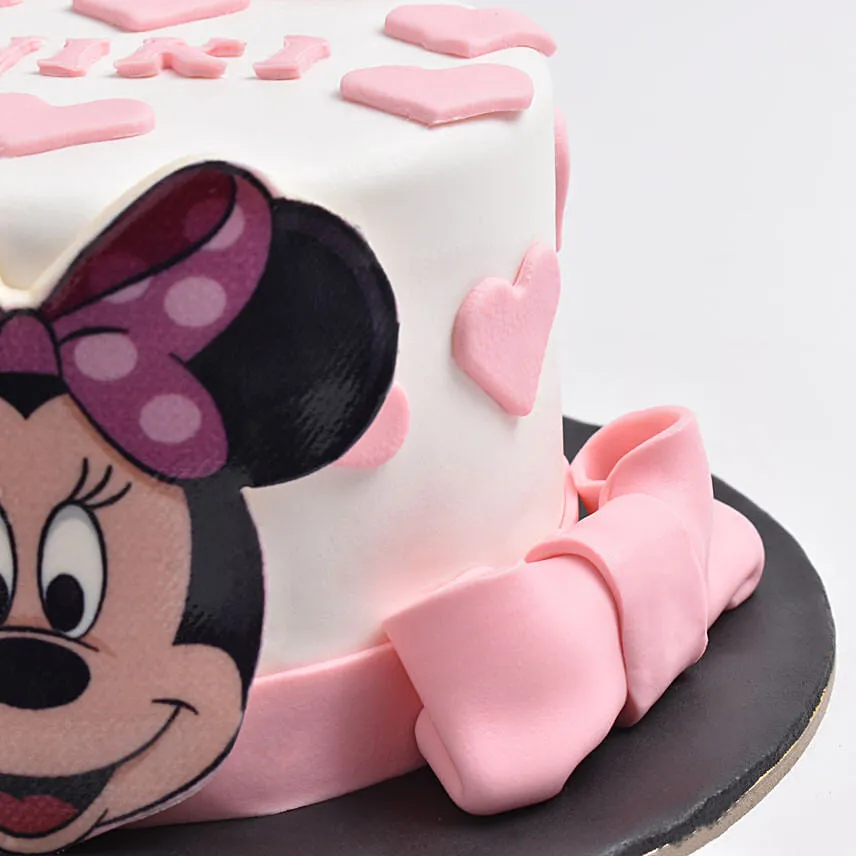 Minnie Magical Mouse Red Velvet Cake