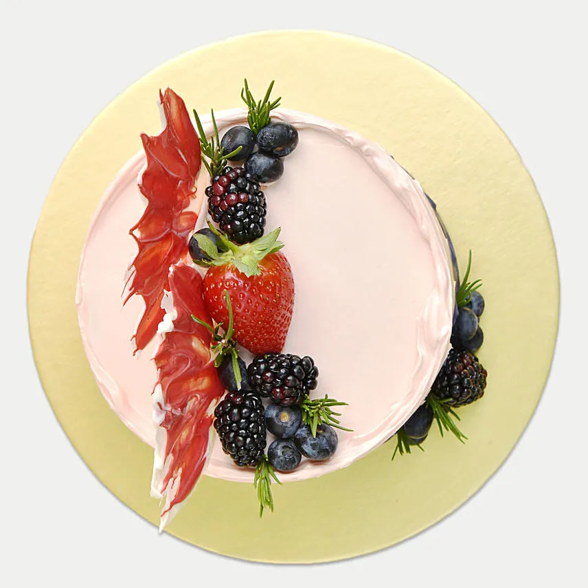 Berry designer cake 6 inches
