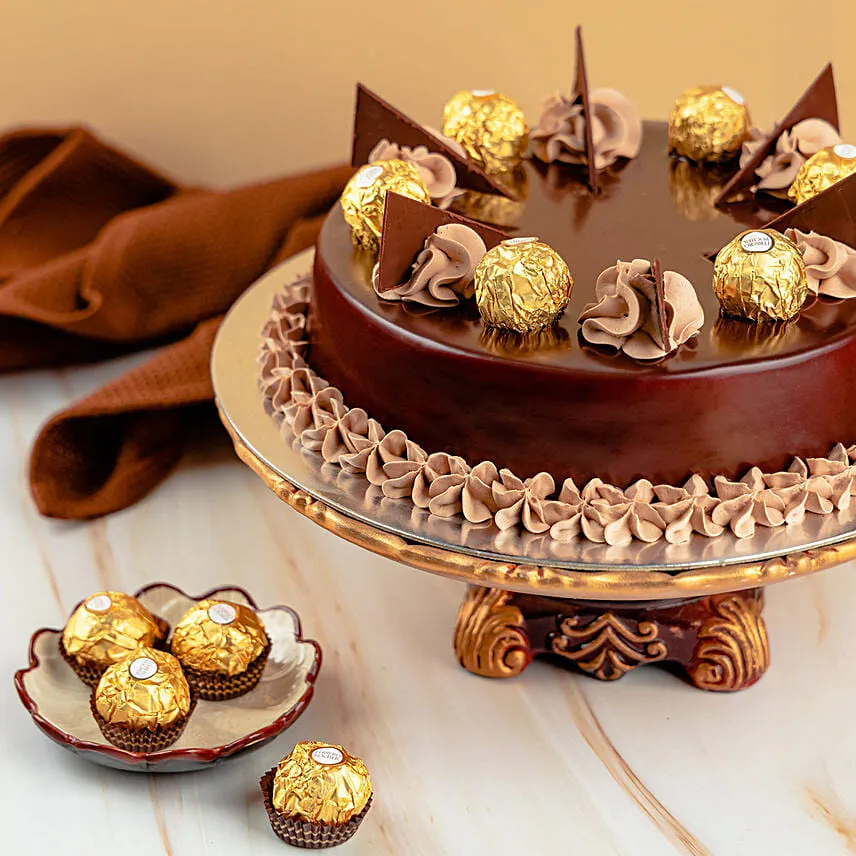 Ferrero Rocher Cake