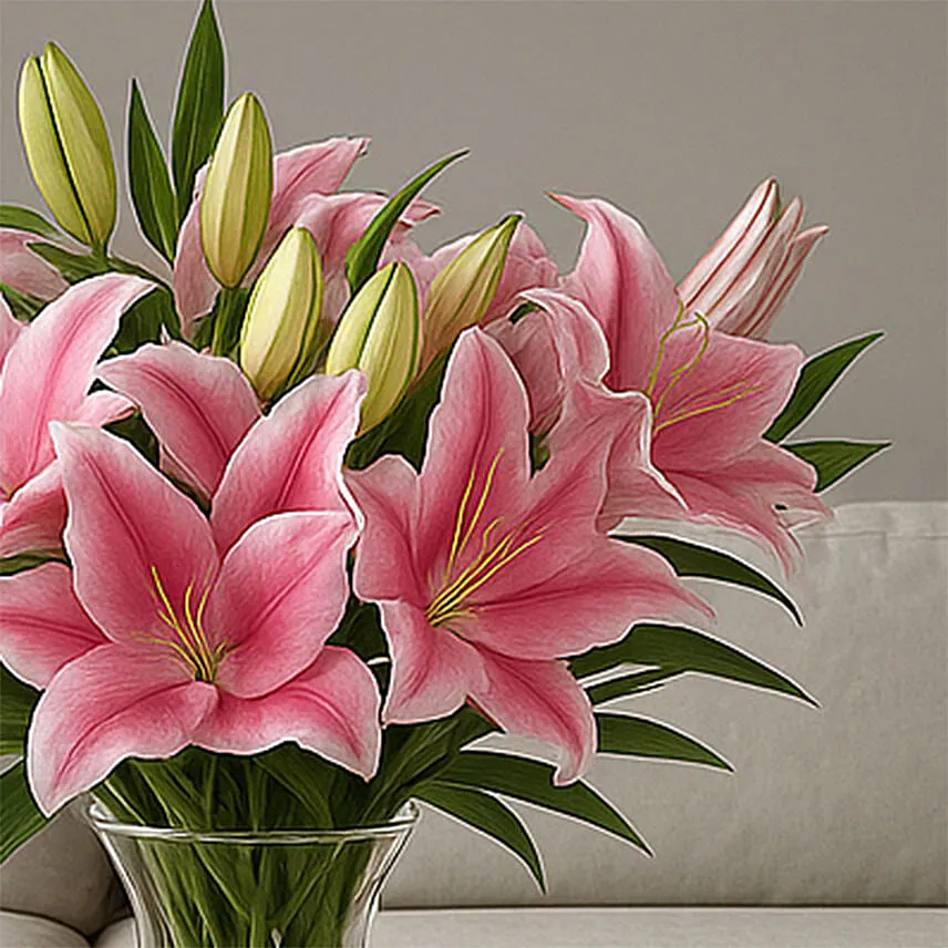 Enchanment of Rose Lillies