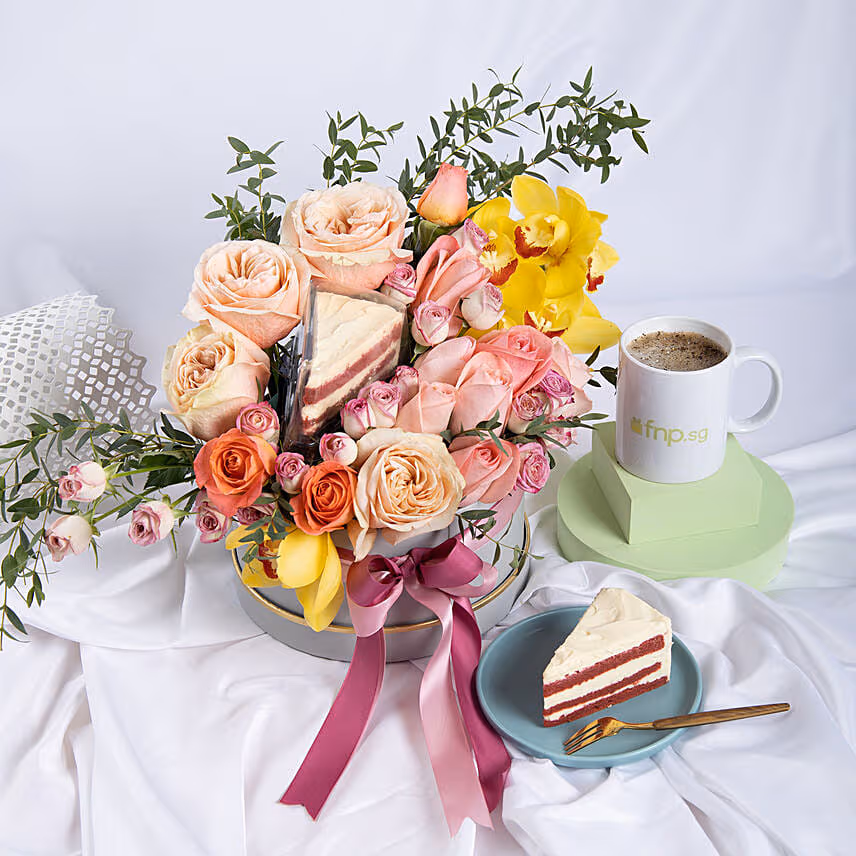 Blushes and Cake Slice