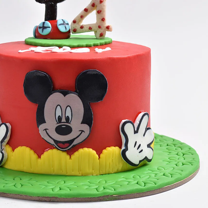 Mickeys Magic Kingdom Chocolate Cake