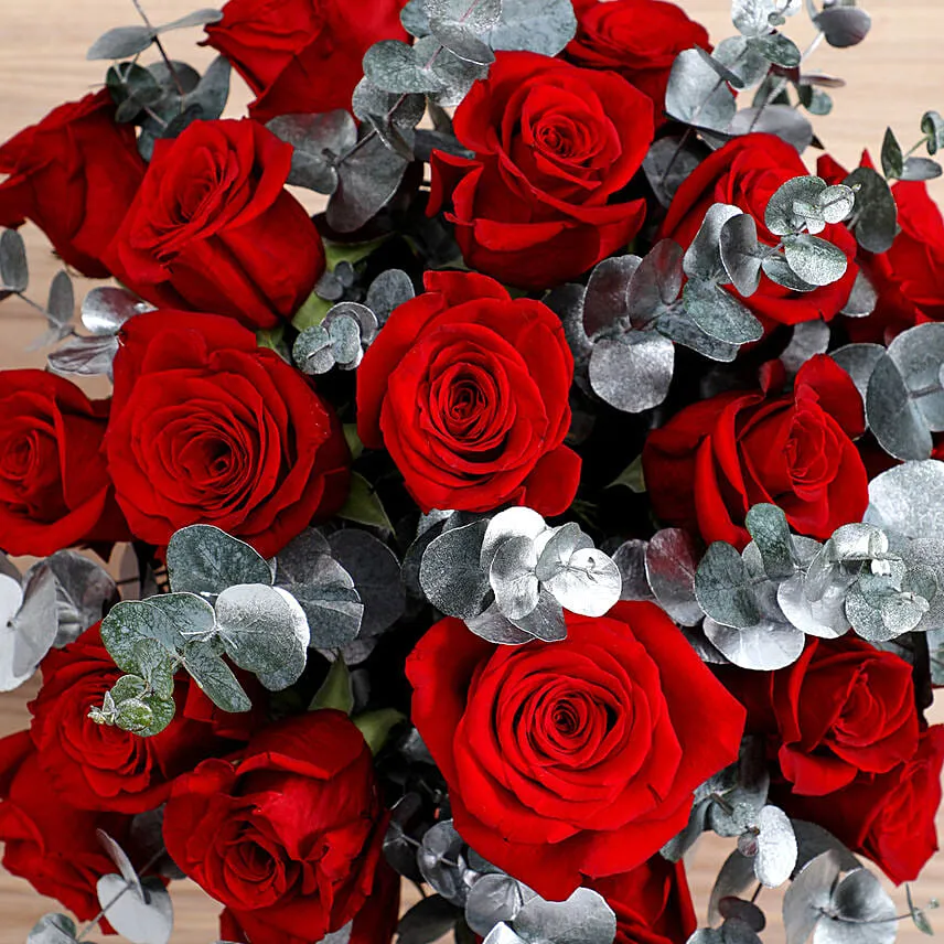 Beautiful Red Roses Box