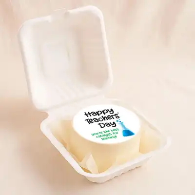Chemistry Teacher Thank You Mini Cake