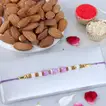 Sneh Regular Ethnic Pearl Rakhi with Almonds