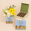  Nurses Gift Combo | Flower Vase n Chocolate 
