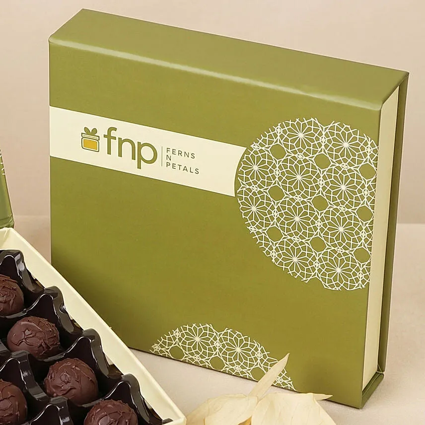 Dark Chocolate Truffles Box