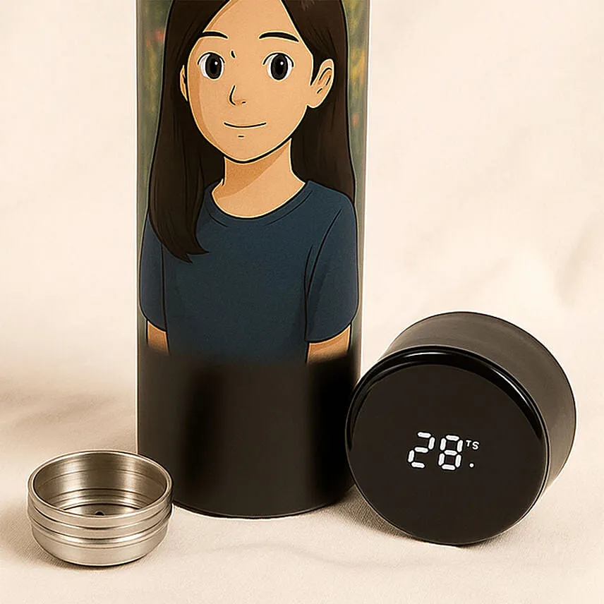 Personalise Your Ghibli Printed Water Bottle