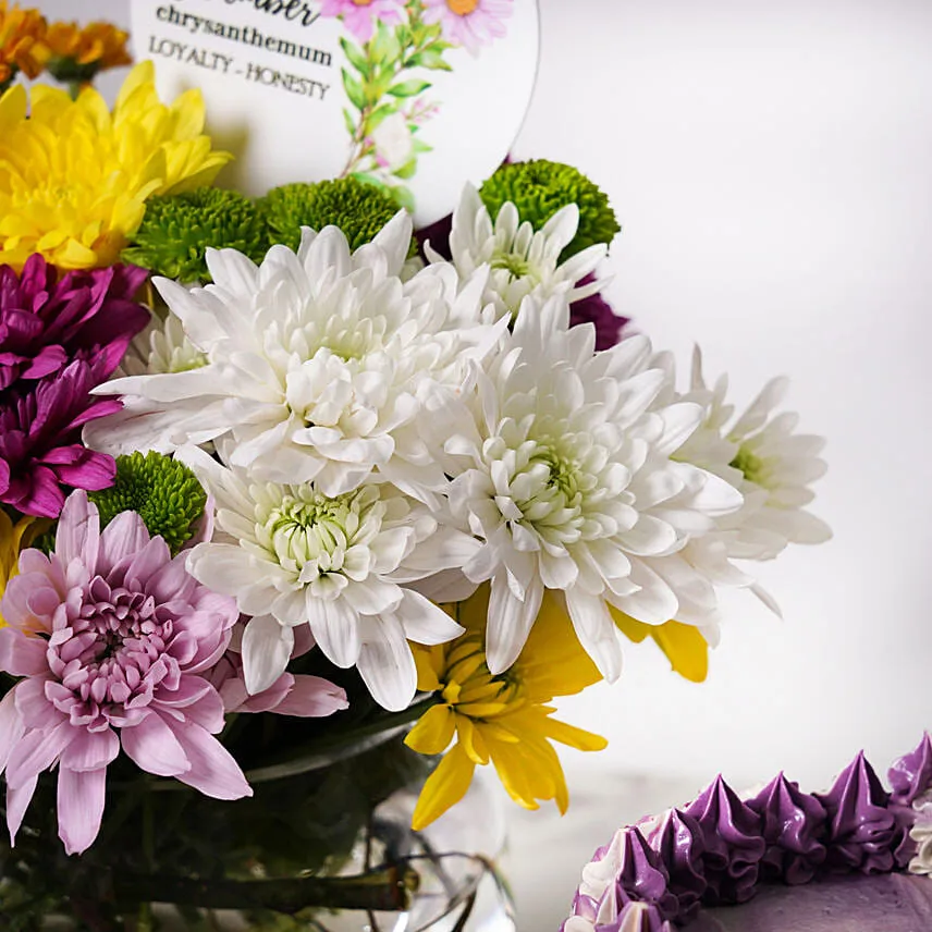 Chrysanthemum Flowers Arrangement