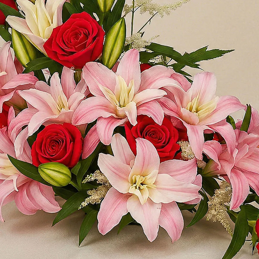 lilies and Roses